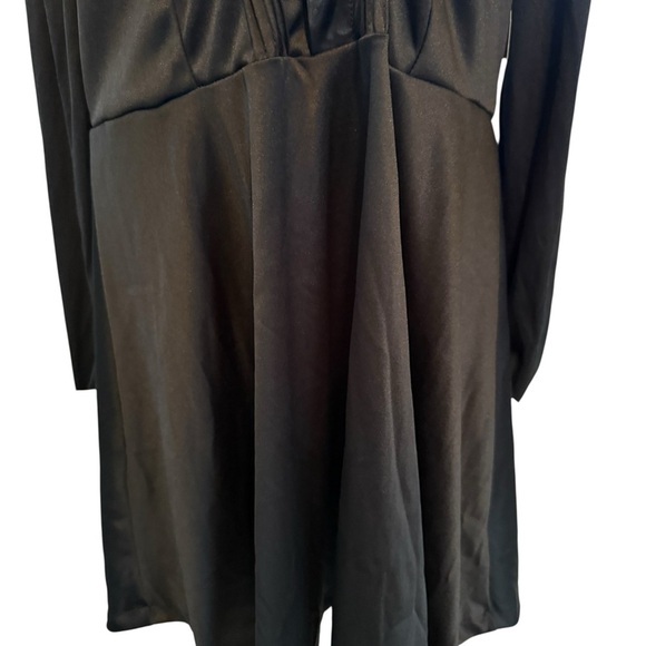 Spirit Black and White Gothic Long Sleeve Dress NWT Size XL - Picture 2 of 13